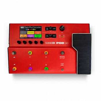 Line 6 Pod GO Red Limited Edition