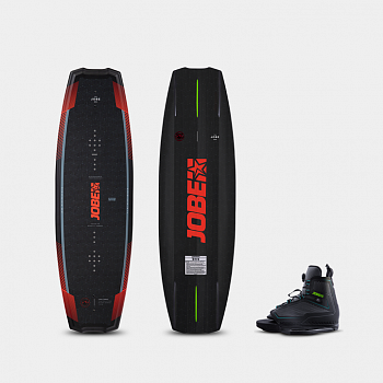 Jobe Logo Wakeboard 138 & Maze Bindings Set