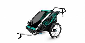 Коляска Thule Chariot Lite2 Agave двухместная