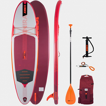 Jobe Mira 10.0 Inflatable Paddle Board Package, доска SUP